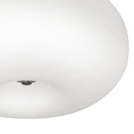 EGLO - Plafón OPTICA 2xE27/60W/230V vidrio opal diá. 35 cm