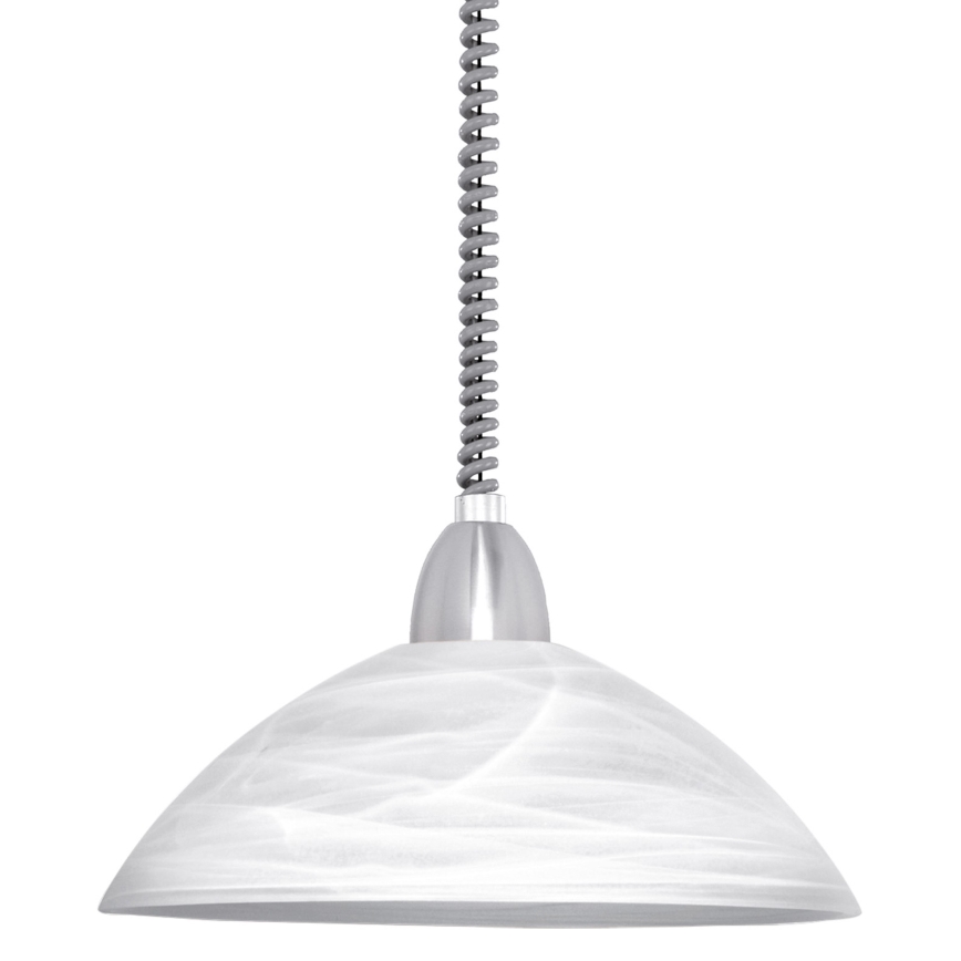 Eglo - Lámpara colgante ajustable 1xE27/60W
