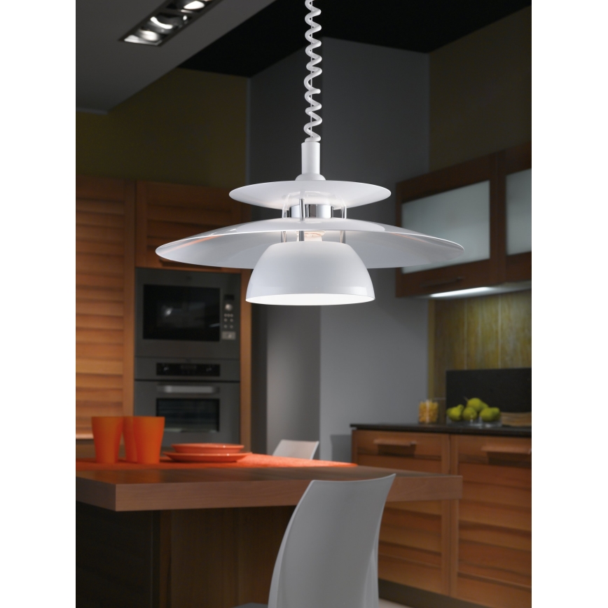 Eglo - Lámpara colgante ajustable 1xE27/60W/230V