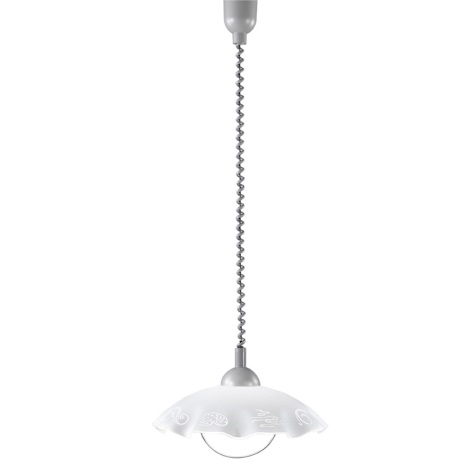 Eglo 87062 - Lámpara colgante ajustable BRENDA 1xE27/60W/230V