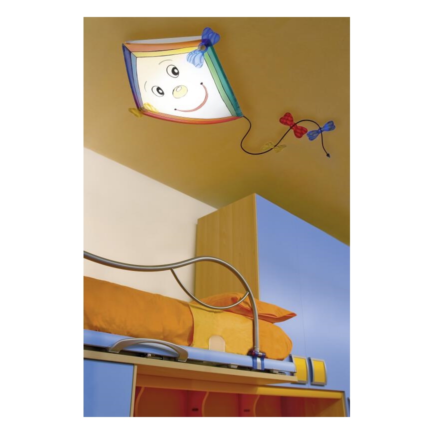 EGLO 87639 - Plafón JEFF 1xE14/60W