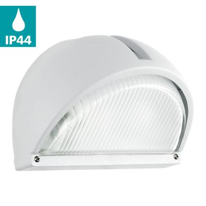 Eglo - Aplique exterior 1xE27/60W blanco IP44