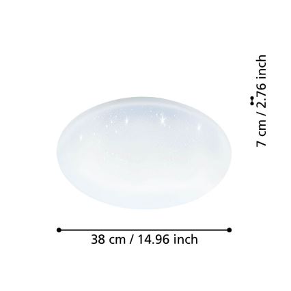 Eglo - Plafón LED regulable LED/19,2W/230V 2700-6500K ZigBee