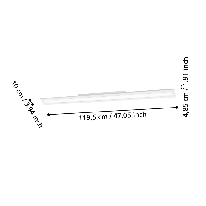 Eglo - Plafón LED regulable LED/33,5W/230V 2700-6500K blanco ZigBee