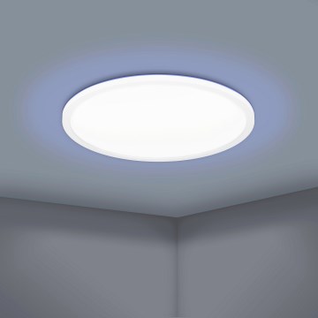 Eglo 900086 - Plafón LED RGBW regulable ROVITO-Z LED/14,6W/230V 2700-6500K diá. 29,5 cm blanco