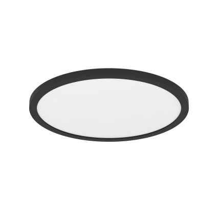 Eglo - Plafón LED RGBW regulable LED/14,6W/230V negro ZigBee