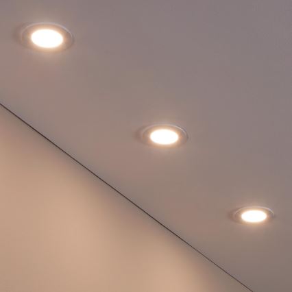 Eglo - SET 3xLED Lámpara empotrable regulable FUEVA-Z  LED/2,8W/230V IP44