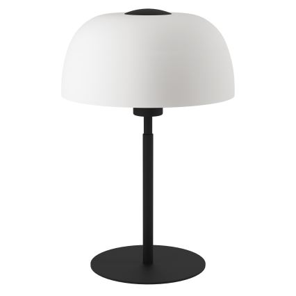 Eglo - Lámpara de mesa 1xE27/40W/230V negro/blanco