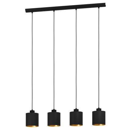 Eglo - Lámpara colgante 4xE27/28W/230V