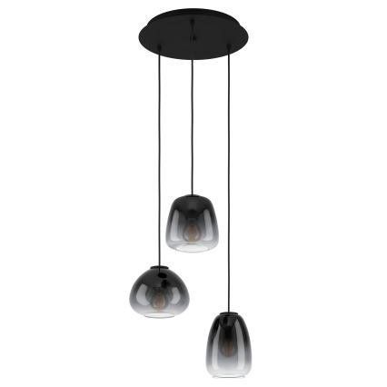 Eglo  - Lámpara colgante 3xE27/40W/230V diá. 43 cm
