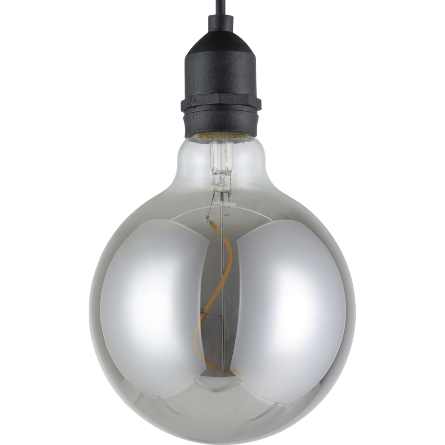 Eglo - Lámpara colgante LED de exterior LED/0,06W/6V 4xAA IP44 gris
