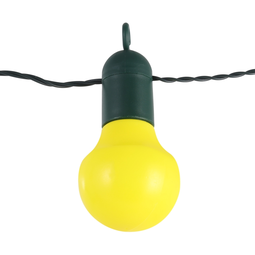 Eglo - Cadena decorativa LED de exterior 20xLED/0,064W/31V IP44