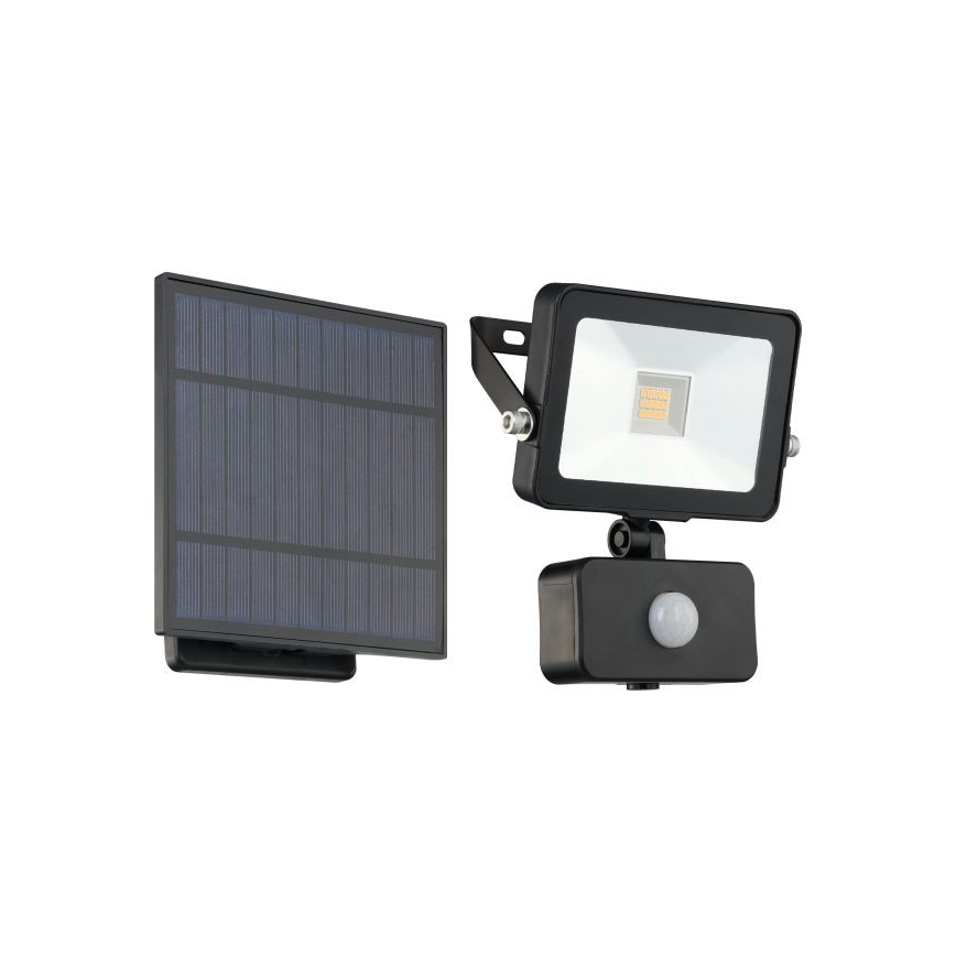 Eglo - Proyector solar LED con sensor 15xLED/0,03W/3,7V 2600 mAh IP44