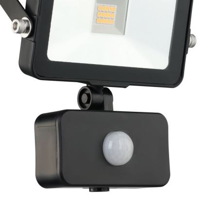 Eglo - Proyector solar LED con sensor 15xLED/0,03W/3,7V 2600 mAh IP44