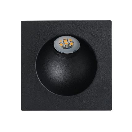 Eglo - Iluminación de la escalera LED LED/2W/230V 3000K negro