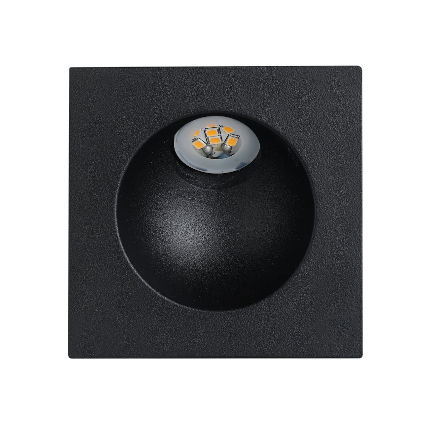 Eglo - Iluminación de la escalera LED LED/2W/230V 3000K negro