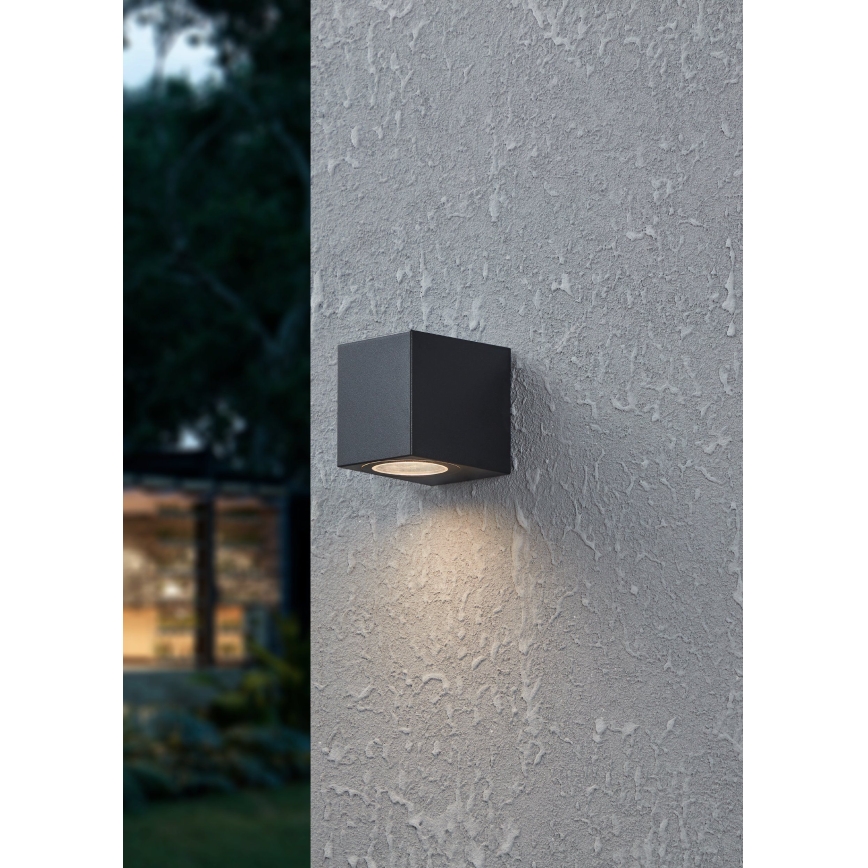 Eglo - Aplique LED para exterior 1xGU10/4,6W/230V IP44