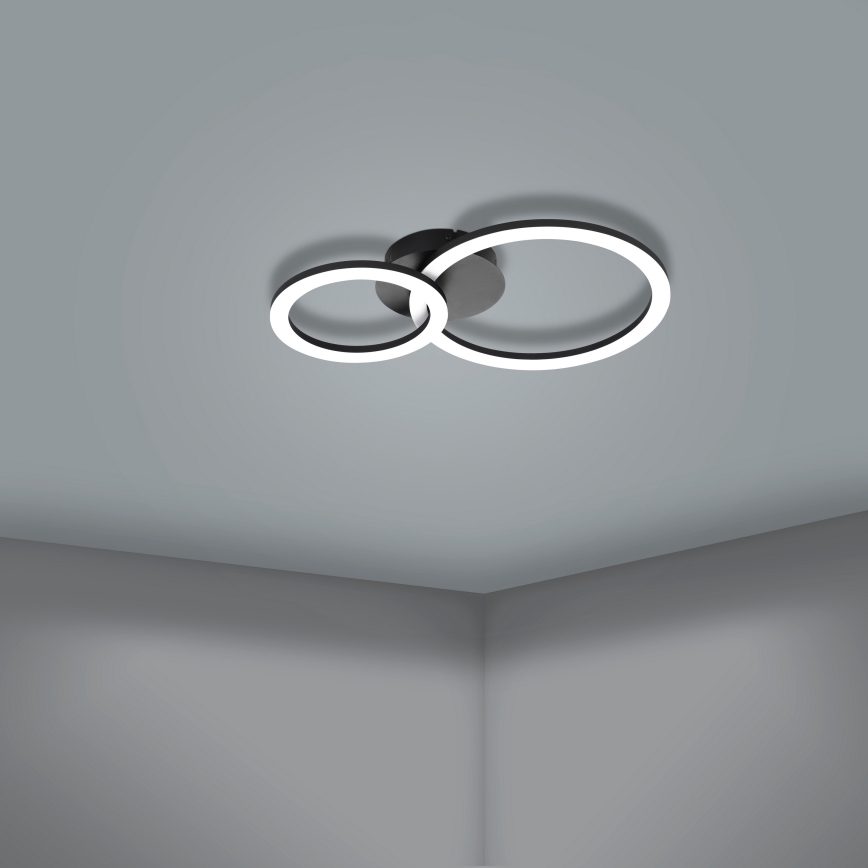 Eglo - Plafón LED regulable LED/15W/230V