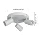 Eglo - Foco LED RGBW regulable 3xGU10/4,9W/230V blanco