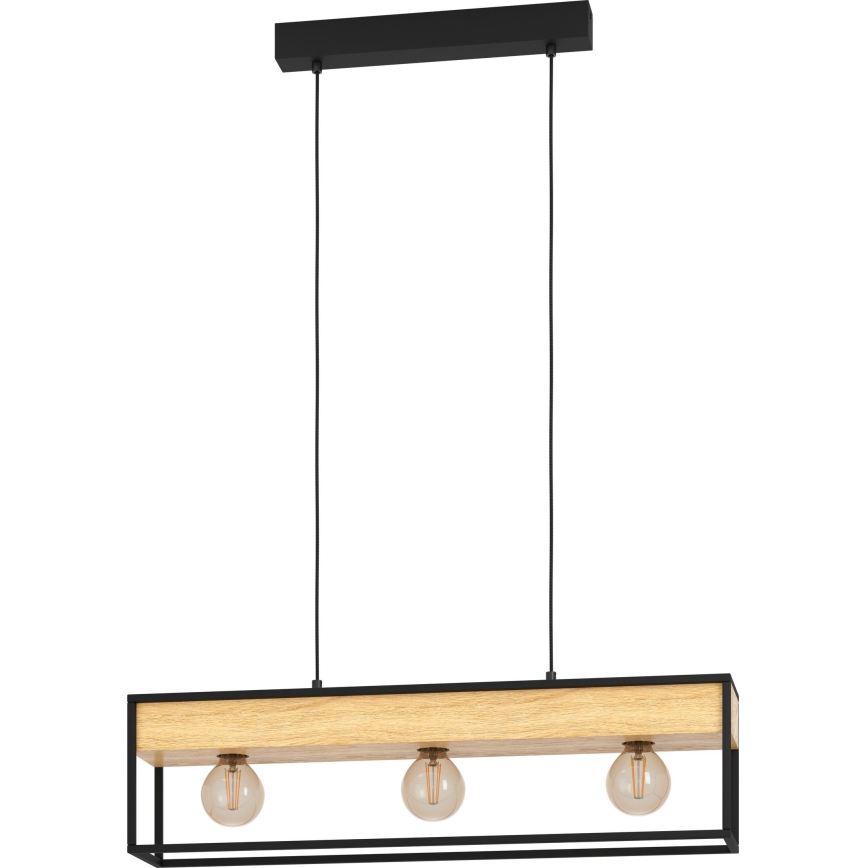Eglo - Lámpara colgante 3xE27/40W/230V