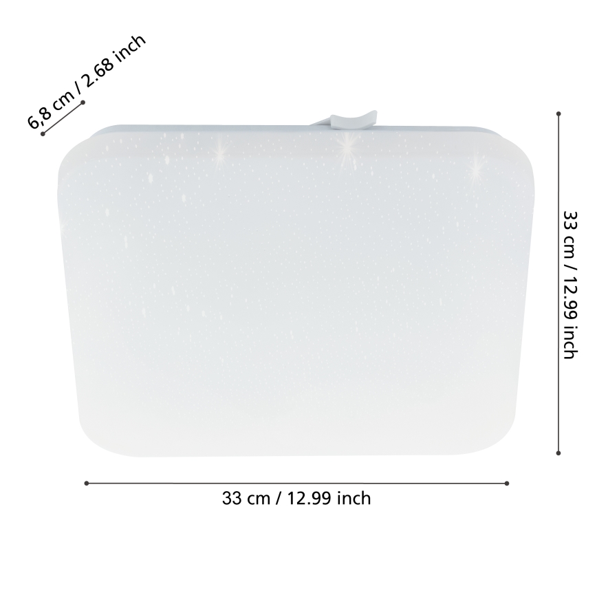 Eglo - Plafón LED de baño LED/14,6W/230V IP44