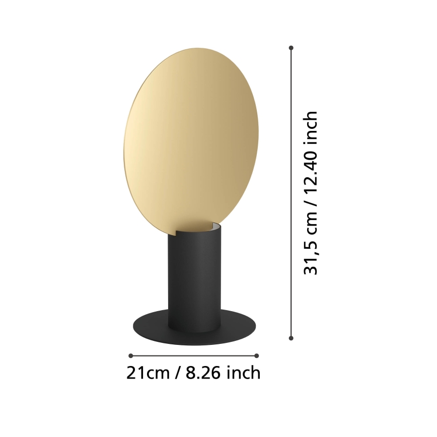 Eglo - Lámpara de mesa LED 1xGU10/4,5W/230V 3000K