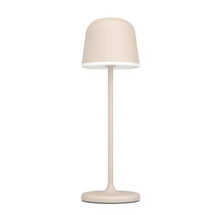 Eglo - Lámpara LED exterior recargable y regulable LED/2,2W/5V 1800 mAh beige IP54