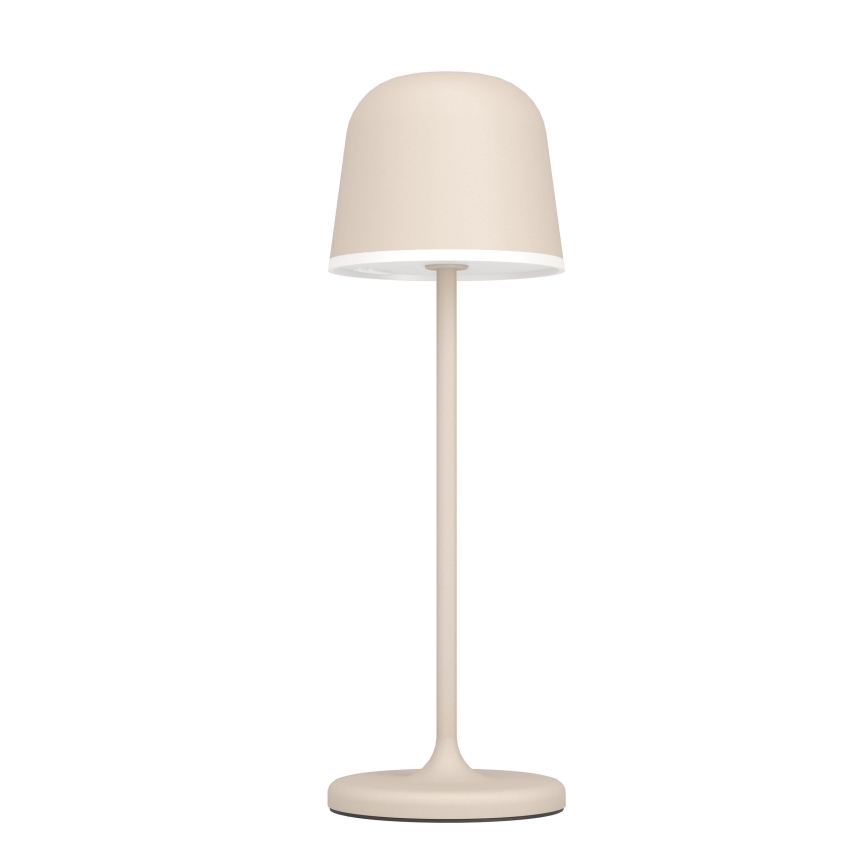 Eglo - Lámpara LED exterior recargable y regulable LED/2,2W/5V 1800 mAh beige IP54