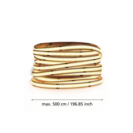 Eglo - Cinta LED 5m LED/40W/24/230V 3000K
