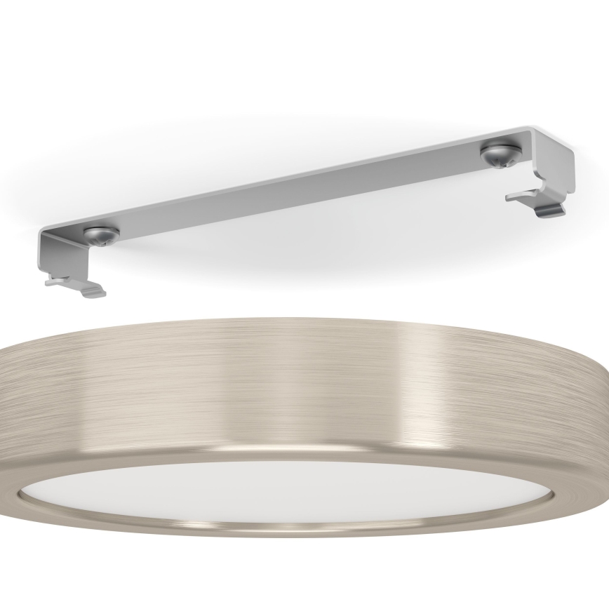 Eglo - Plafón LED regulable LED/11W/230V cromo mate