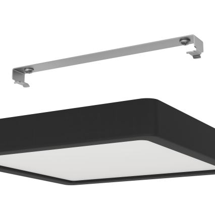 Eglo - Plafón LED regulable LED/17W/230V negro