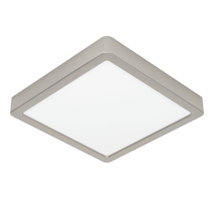 Eglo - Plafón LED regulable LED/17W/230V cromo mate
