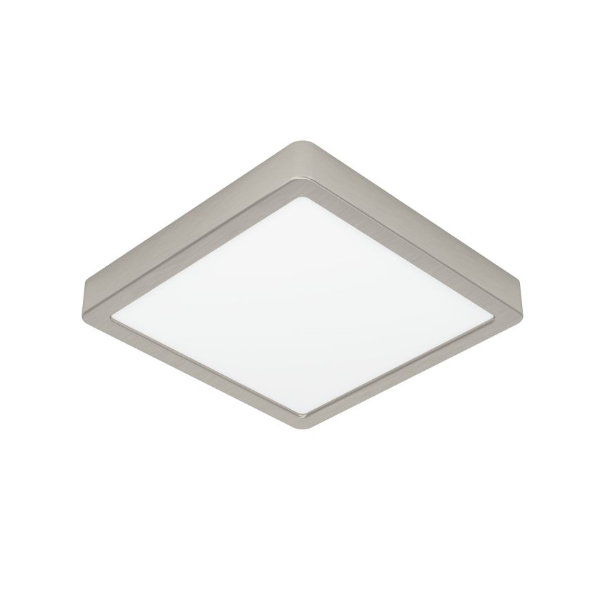 Eglo - Plafón LED regulable LED/17W/230V cromo mate