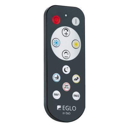 Eglo - Plafón LED regulable LED/25,6W/230V + mando a distancia