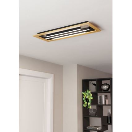 Eglo - Plafón LED regulable LED/32,1W/230V + mando a distancia