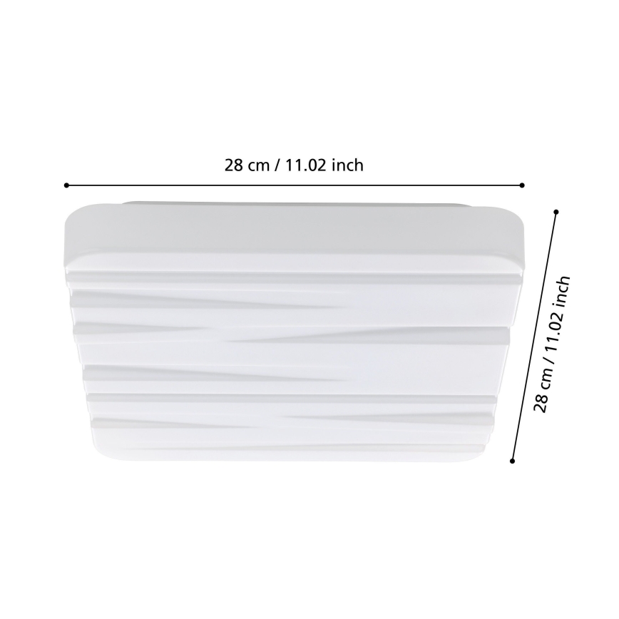 Eglo - Plafón LED LED/10W/230V