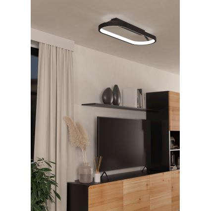 Eglo - Plafón LED regulable CODRIALES LED/27W/230V