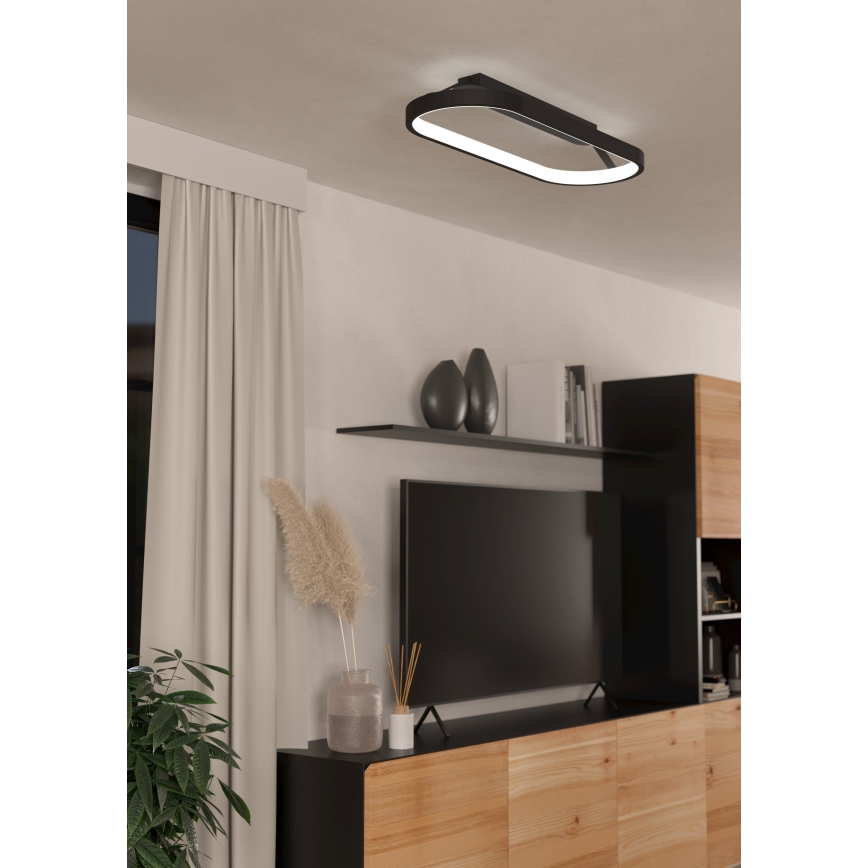 Eglo - Plafón LED regulable CODRIALES LED/27W/230V