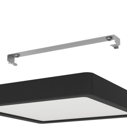 Eglo - Plafón LED de baño LED/17W/230V IP44 negro