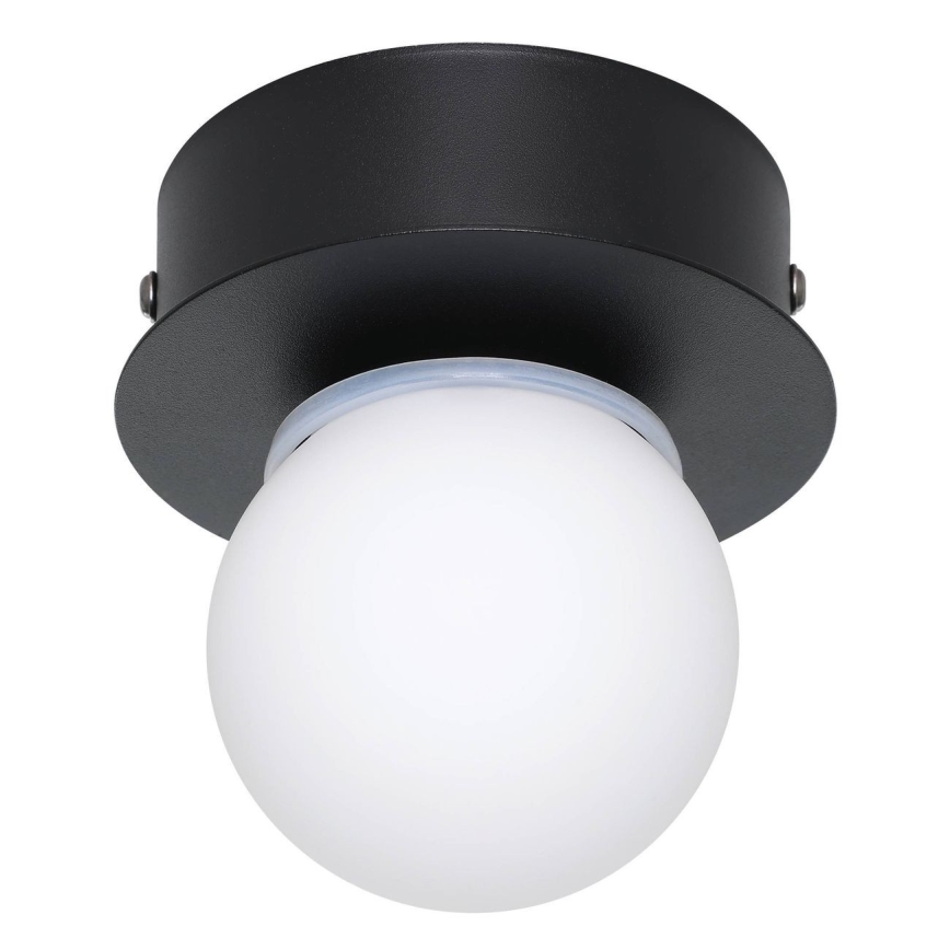 Eglo - Plafón LED de baño LED/3,3W/230V IP44 negro