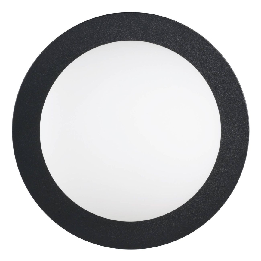 Eglo - Plafón LED de baño LED/3,3W/230V IP44 negro