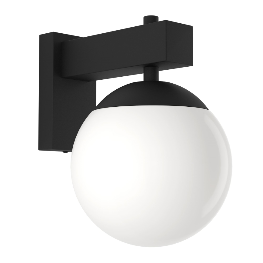 Eglo - Aplique de exterior 1xE27/40W/230V negro IP44
