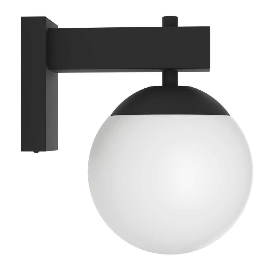 Eglo - Aplique de exterior 1xE27/40W/230V negro IP44
