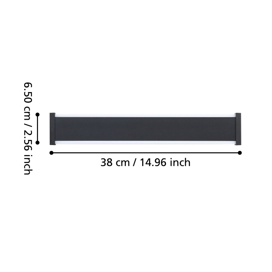 Eglo - Aplique LED para exterior 2xLED/3,7W/230V 3000K IP55