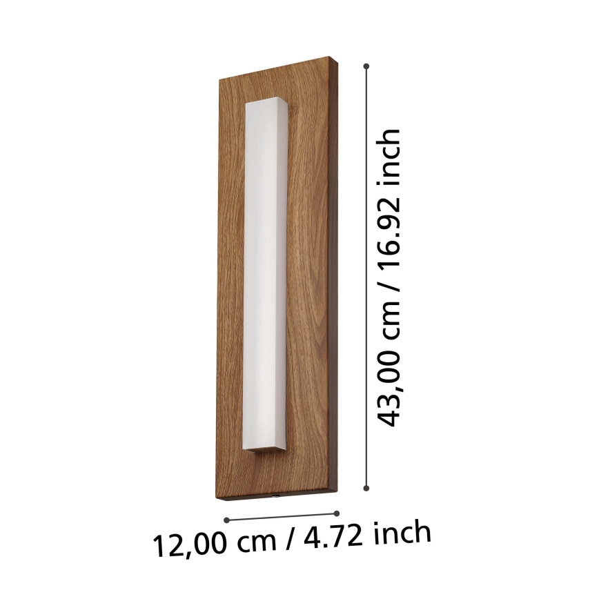 Eglo - Aplique LED para exterior LED/7W/230V IP44