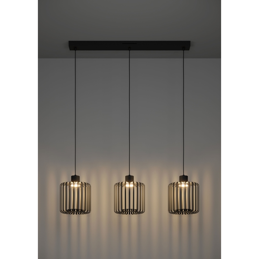 Eglo - LED RGBW Lámpara colgante regulable 3xLED/3,7W/230V 2700-6500K