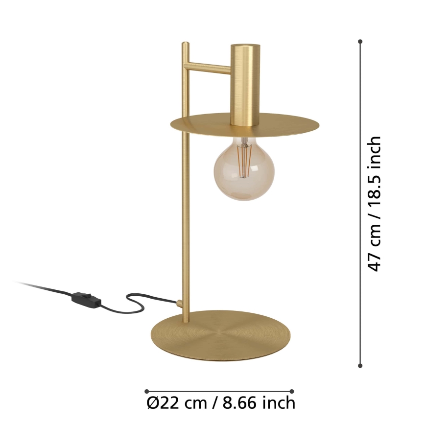 Eglo - Lámpara de mesa 1xE27/40W/230V