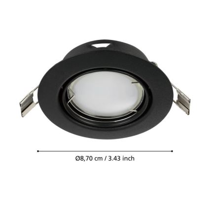 Eglo - Lámpara empotrada LED 1xGU10/4,6W/230V