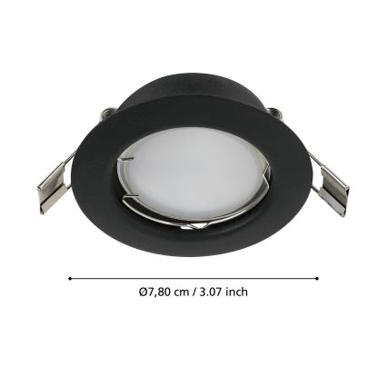 Eglo - Lámpara empotrada LED 1xGU10/2,8W/230V