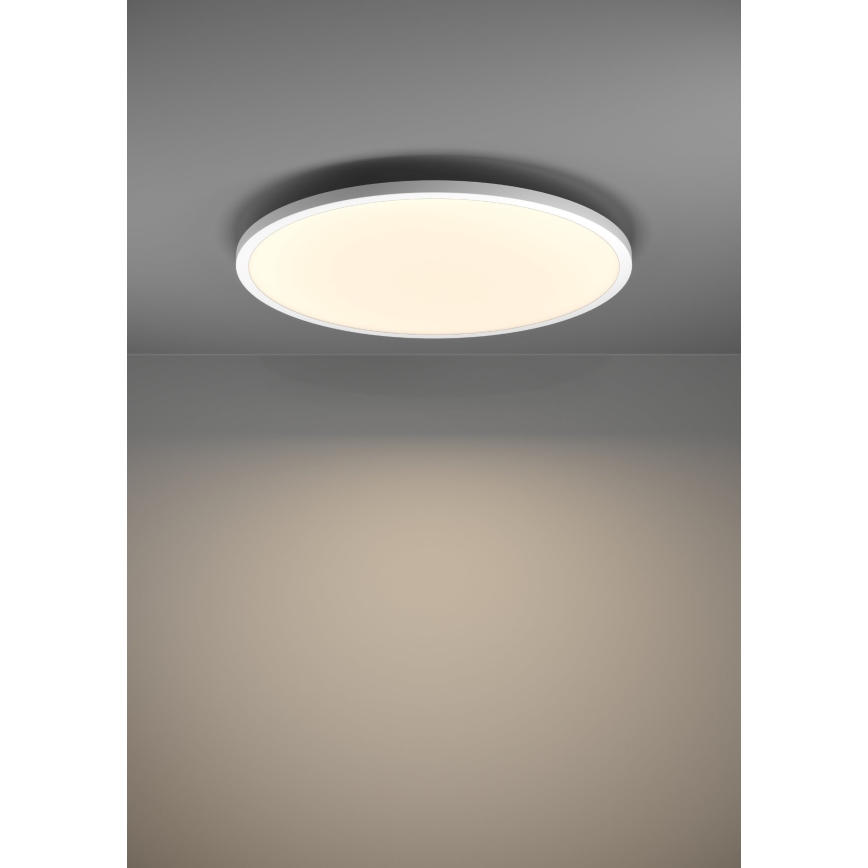 Eglo - Plafón LED regulable LED/41W/230V diá. 60 cm blanco